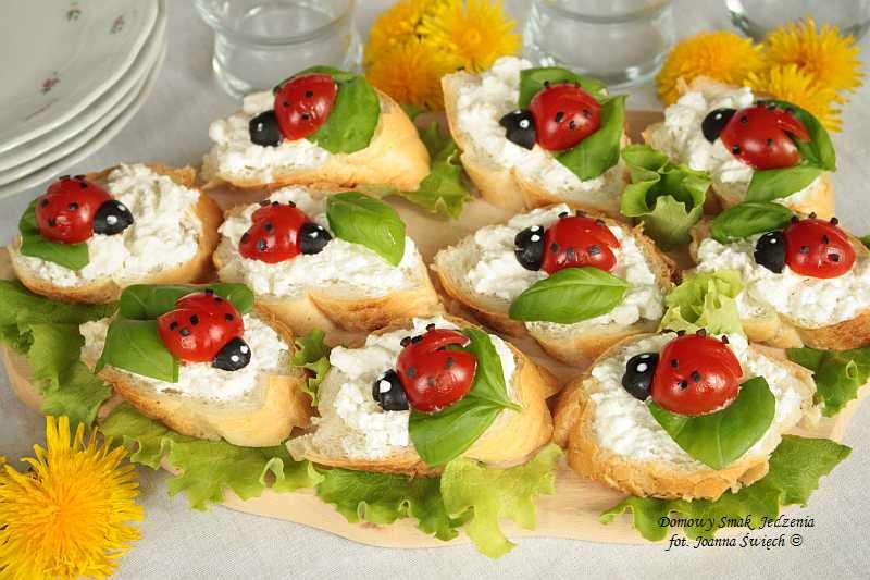kanapeczki w biedroneczki kanapeczki w biedroneczki
