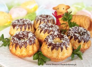 mini babeczki kokosowe