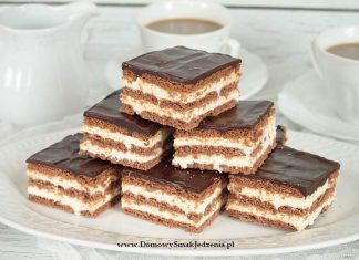 ciasto mleczna kanapka – bez pieczenia