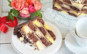 tort szachownica