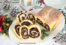 strucla serowo makowa