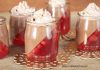 czekoladowa panna cotta z galaretką truskawkową