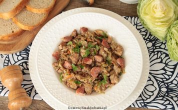 bigos z kapusty kiszonej i białej