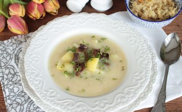 postna zupa na kwaśnicy