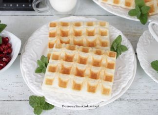 ekspresowe gofry z ciasta francuskiego