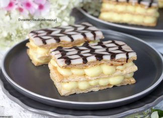 mille feuille – ciasto francuskie z kremem