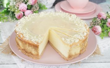 sernik z białą czekoladą